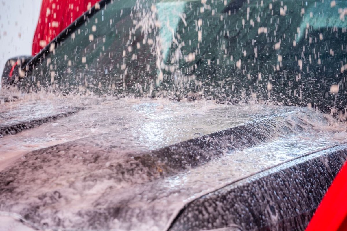 With our Rust-Oleum® EZ Ceramic Clear Coat Protectant, and other upgrade services, we've got a #CarWash that'll get your vehicle looking like new and extend it's life, too! Which upgrade is your favorite?