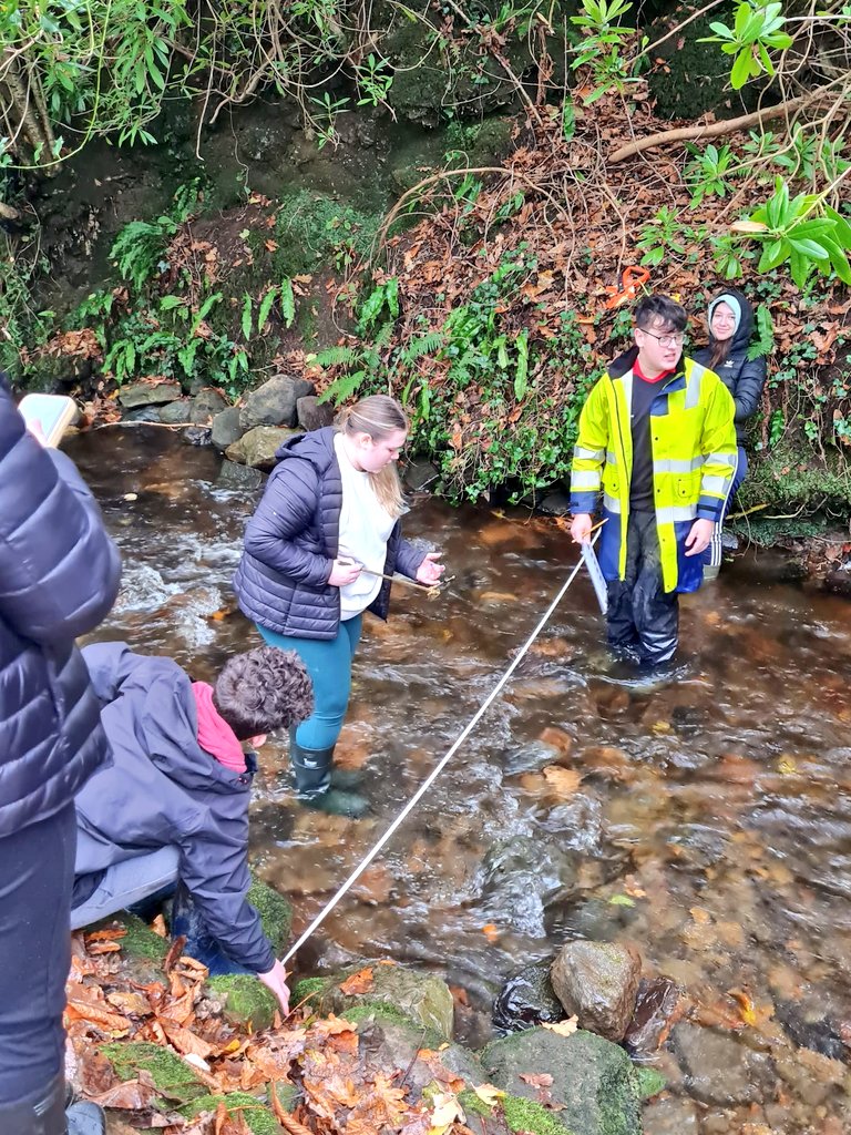 BallinamoreCS's tweet photo. 6th yr Geography students with their teacher Ms. Lee visited Glencar Valley &amp; waterfall to complete the fieldwork for their geographical investigation. Students had a busy day collecting &amp; recording data at a meander on the Glencar River. An educational and enjoyable day. 🏞 https://t.co/LXtlrP7Dko