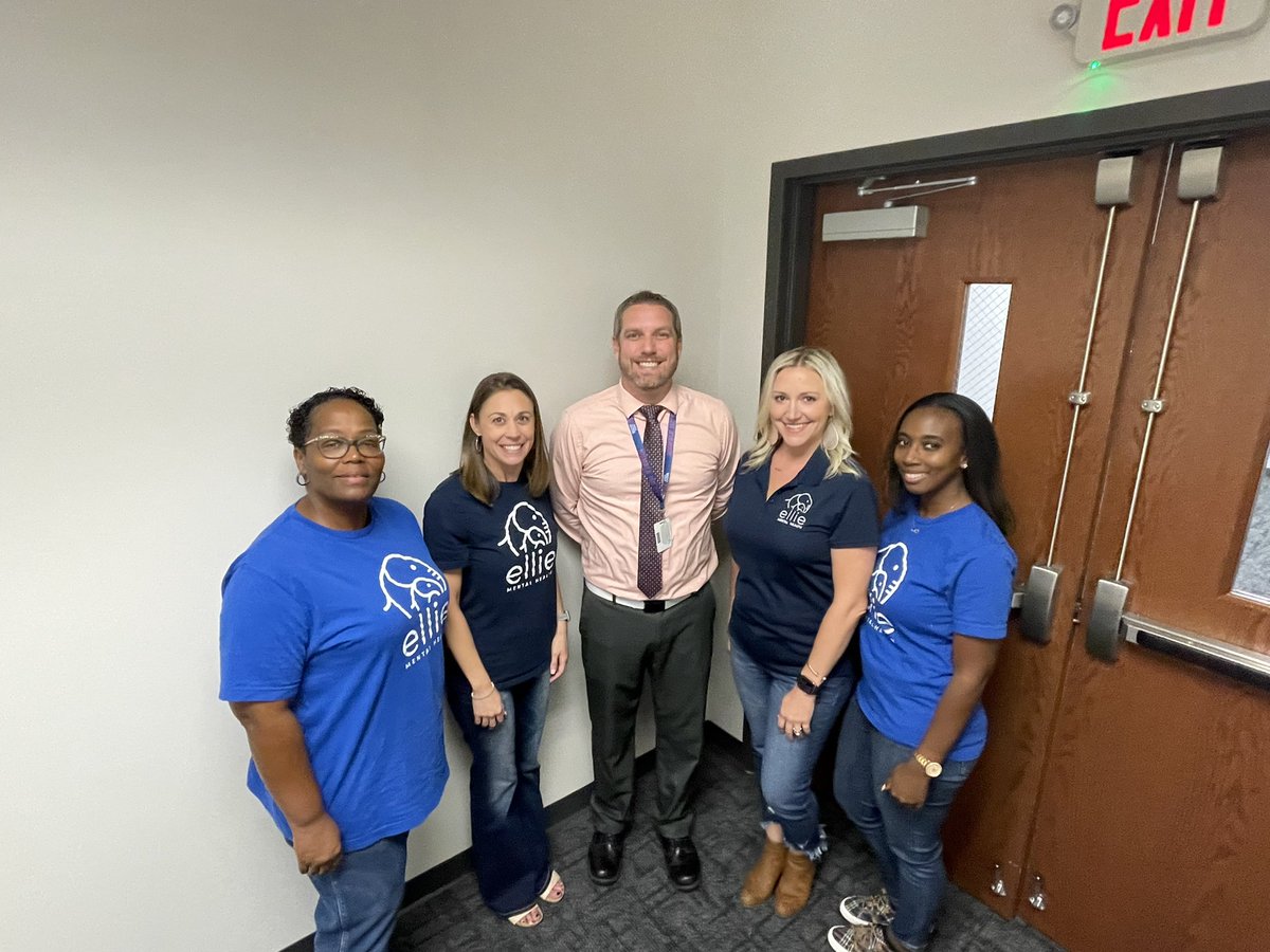 Ellie Mental Health Kingwood enjoyed a morning talking to students at <a href="/HumbleISD_CTE/">Humble ISD CTE</a> Emergency Response Day about the importance of self care, emotional regulation and mental wellness in the health care field.
