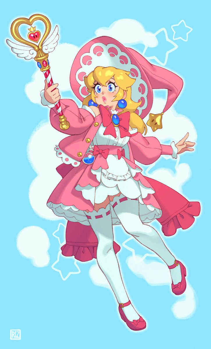 【peach様】専用ページ RT @Rizdraws: Magical Witch Peach 🍑