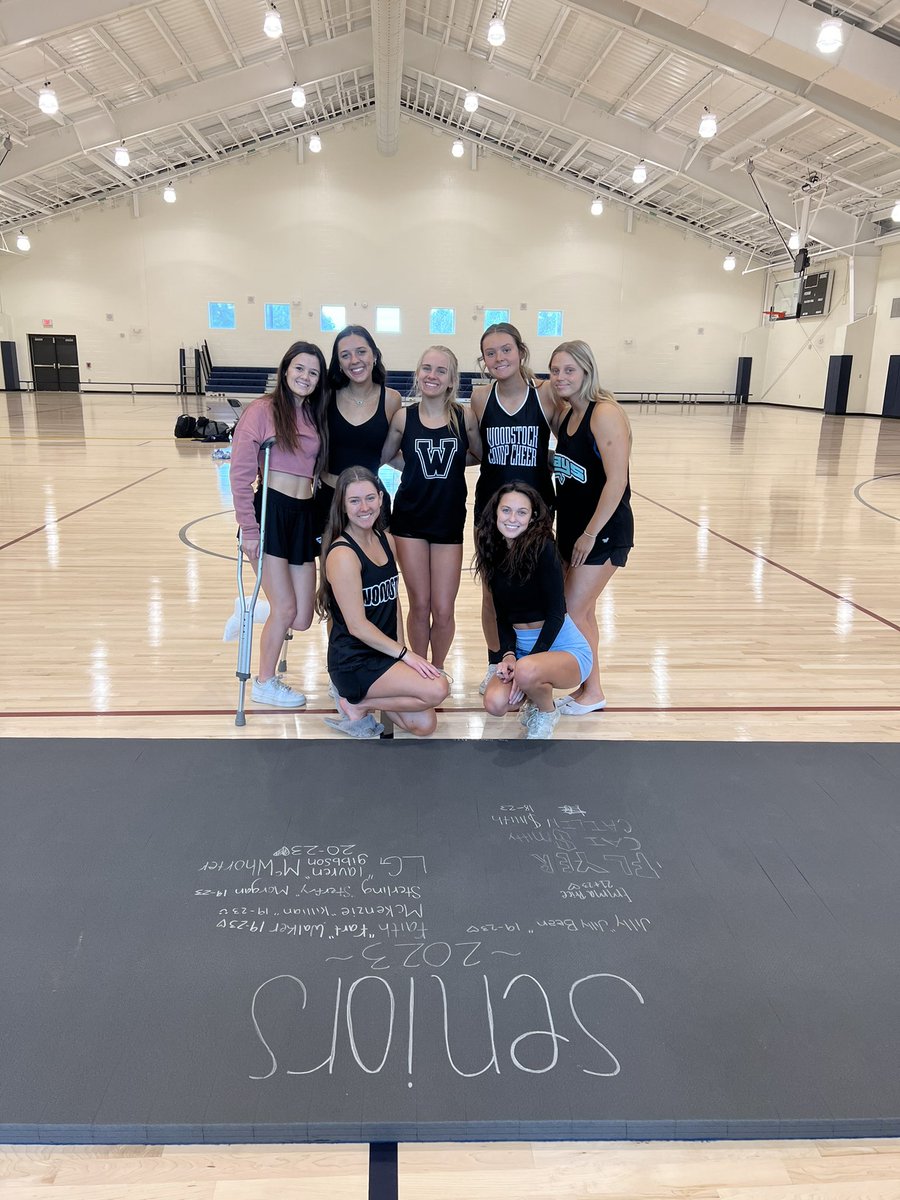 Love these sweet girls so much and so thankful for the legacy they leave for our program ❤️💙 <a href="/whsathlactivity/">WHS Athl/Activity</a> <a href="/WoodstockHS1/">Woodstock HS</a>