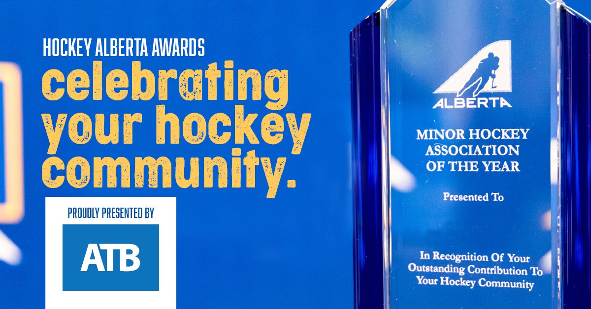 HockeyAlberta's tweet photo. Hockey Alberta is proud to announce the 2021-22 Hockey Alberta Award recipients presented by @atbfinancial. Congratulations to all who are going above and beyond to make an impact on our game!

See more: https://t.co/D12UcyyQV1

#AlbertaBuilt https://t.co/xhmblZeYZF