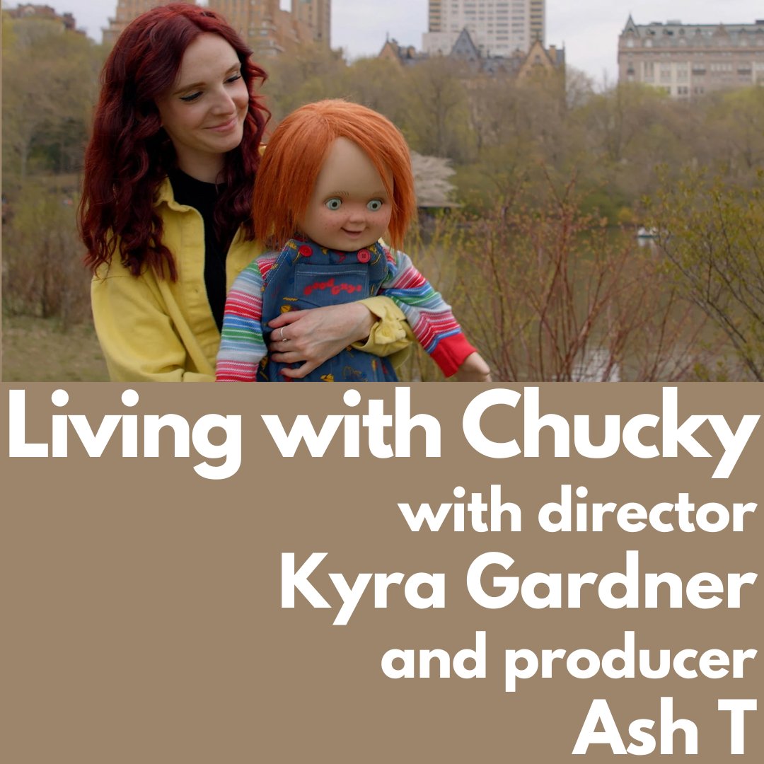 Ariel sits down with director Kyra Gardner and producer Ash T to discuss their new documentary, Living with Chucky, all about the Child's Play franchise and why it both terrifies and educates audiences. Link in Bio!
#livingwithchucky 
#chucky 
#documentary 
#kyragardner 
#AshT