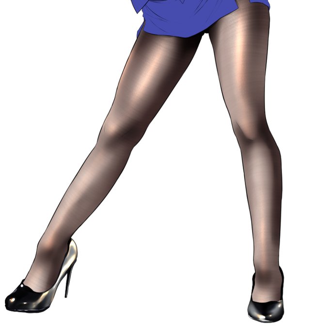 タイツぬりぬり 