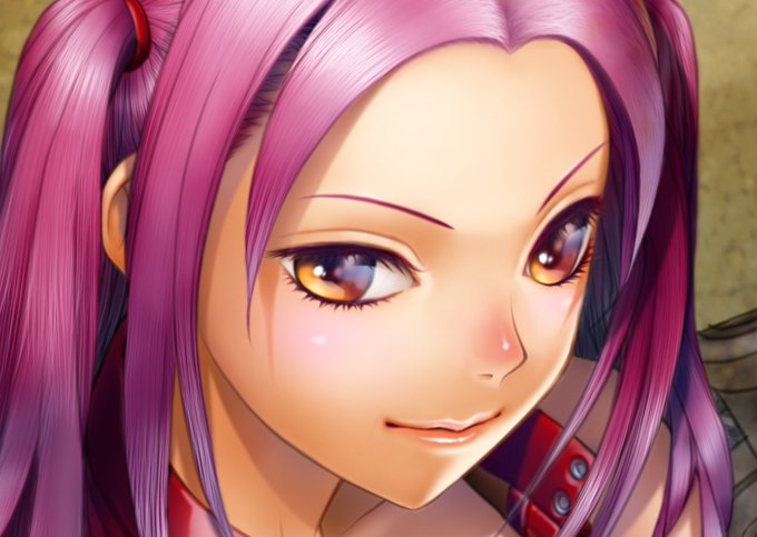 先日全体像はうpしましたが、かなり縮小してるので劣化してしまっております😓
そんなわけで、部分的ですが100%サイズはこんな感じでなのです🫣
(元々50%縮小のラフから起こしてるのであんまり酷いことにはなってない…採用した完成版は約1万×8千pixelの大きさ) 