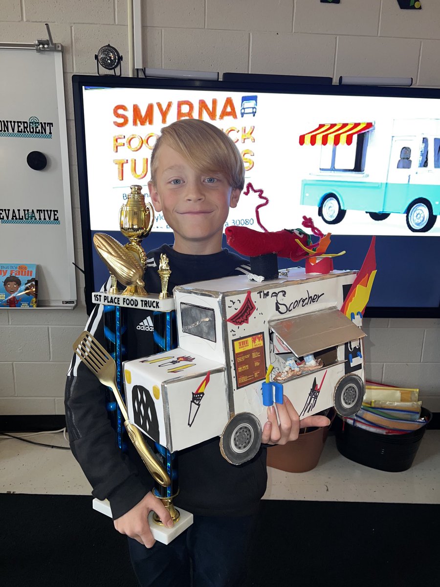 Lisa Rogers (@onegiftedroom) on Twitter photo My target 4th grade students who won our food truck war competition. Stay tuned for more fun pitches and pics ❤️<a href="/smyrna_elem/">Smyrna Elem School</a> My target 4th grade students who won our food truck war competition. Stay tuned for more fun pitches and pics ❤️<a href="/smyrna_elem/">Smyrna Elem School</a>