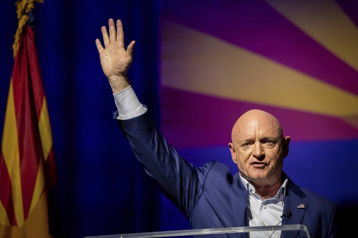 🚨ELECTION PROJECTION🚨

Incumbent Democratic Senator Mark Kelly has defeated Republican challenger Blake Masters in Arizona’s Senate Election.

This is a Democratic HOLD.

#Midterms #Midterms2022 #ElectionDay #ElectionNight #ElectionDay2022