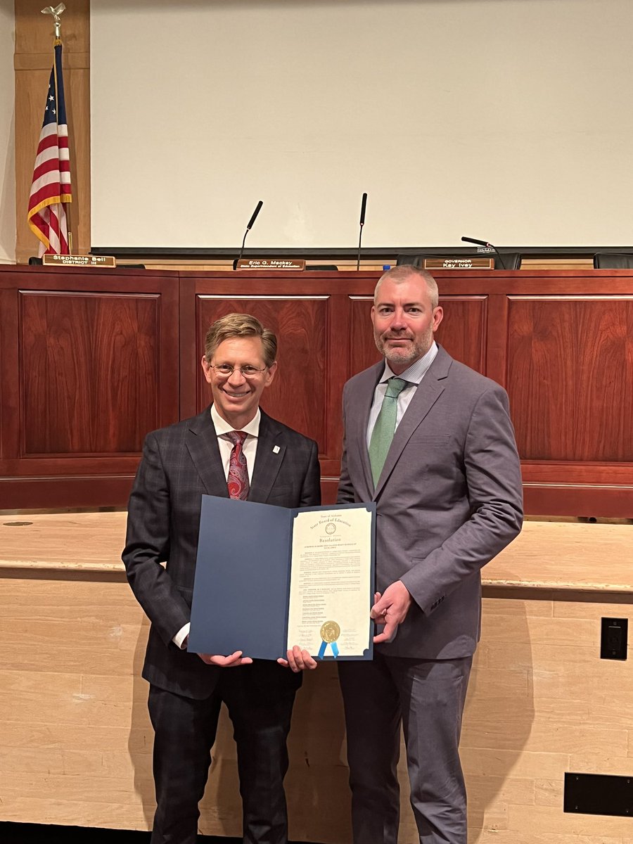 Today the ALSDE State School Board passed a Resolution recognizing Orange Beach Middle School for being named a 2021-2022 A+ “School of Excellence” #creatingalastinglegacy <a href="/aplusala/">A+ Edu Partnership</a>