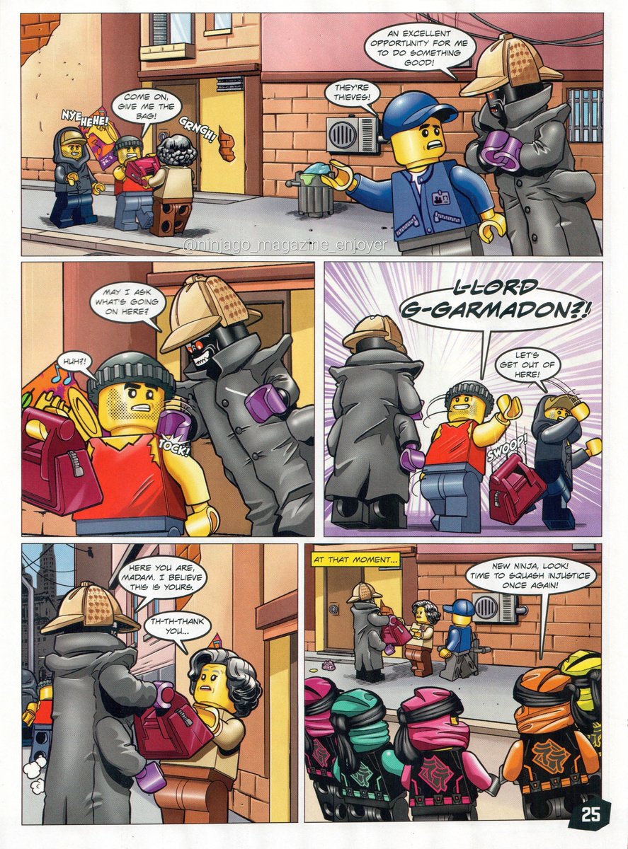 ninjagomagazine's tweet photo. Issue 95 - Garmadon destroys the New Ninja 

#ninjago #ninjagomagazine https://t.co/cus004DkJS