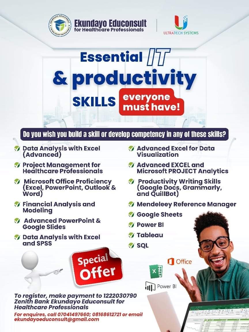 Mustaph24575110's tweet photo. Let your opportunity meet you prepared when it comes..... otherwise, it will miss you or you miss it.We are in the era where priorities are given to translational skills , problem-solving skills ...If you must survive in this era ,empower yourself more with these relevant skills https://t.co/yB332aL0UY