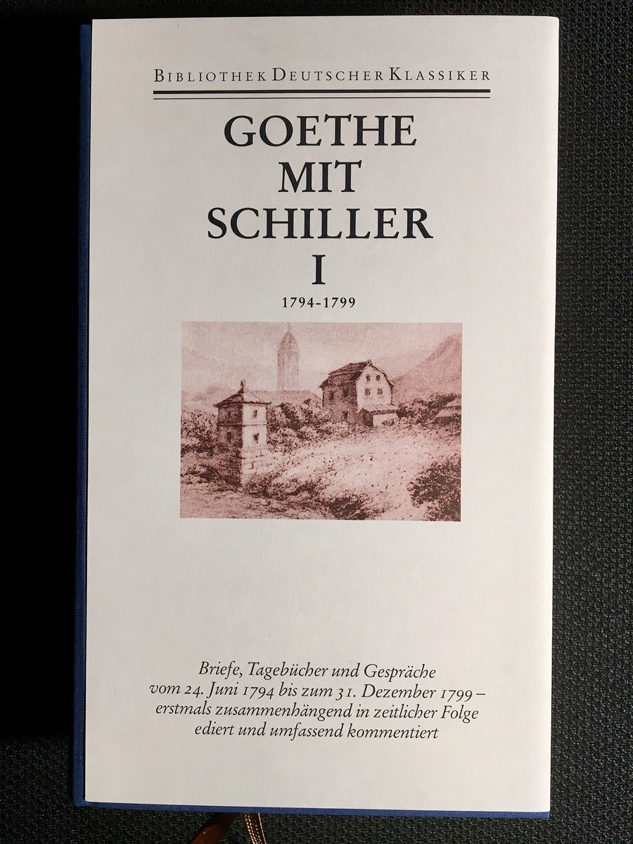 Nach Tische kam Hr. Hofrat Schiller. Gespräch über Tragödie und Komödie mit einem Polizeisujet.

Johann Wolfgang Goethe: Tagebuch, 22. März 1799