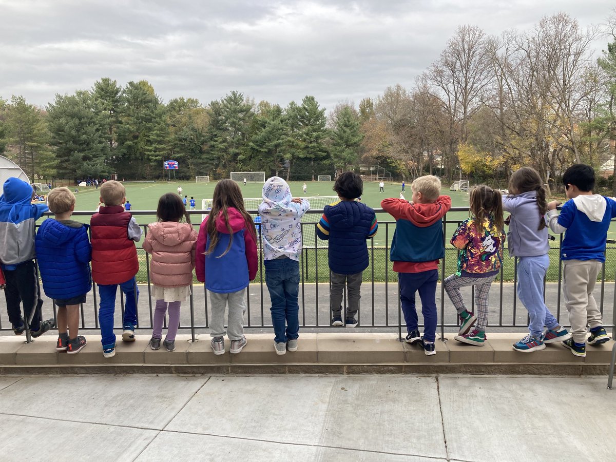 Spotted at the Blue/White soccer game!