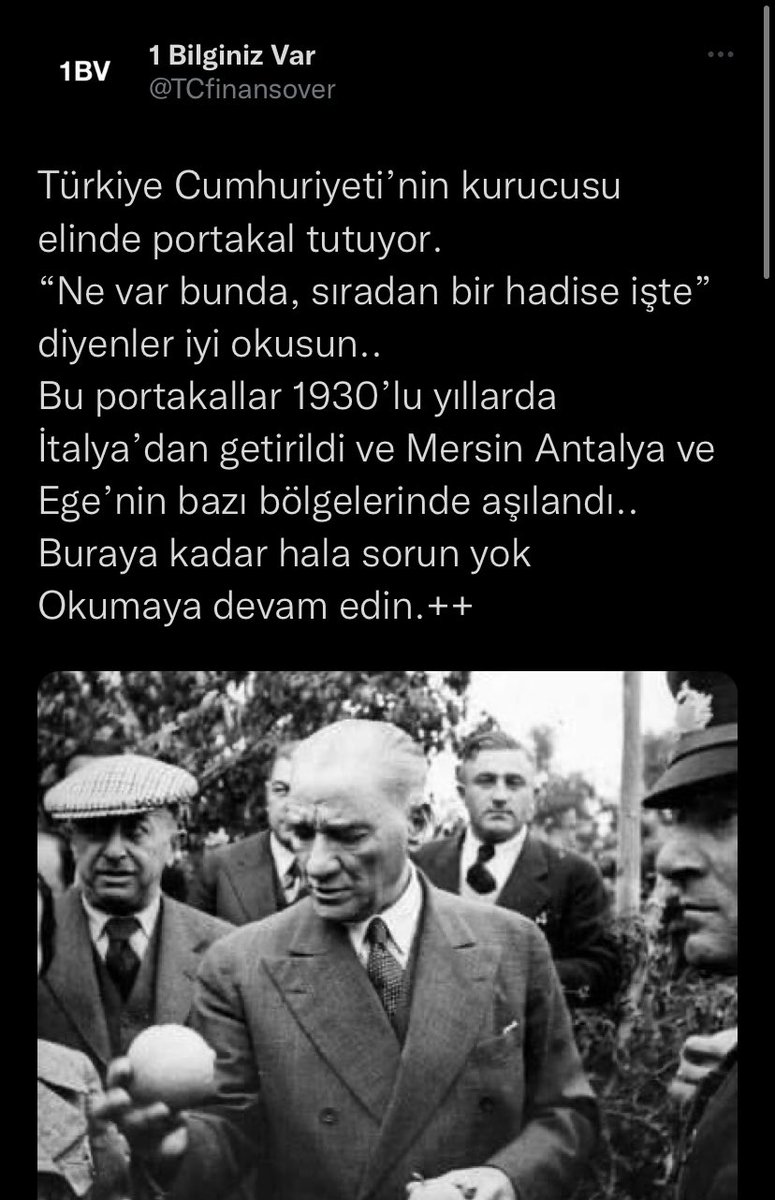 Çok değerli bir flood