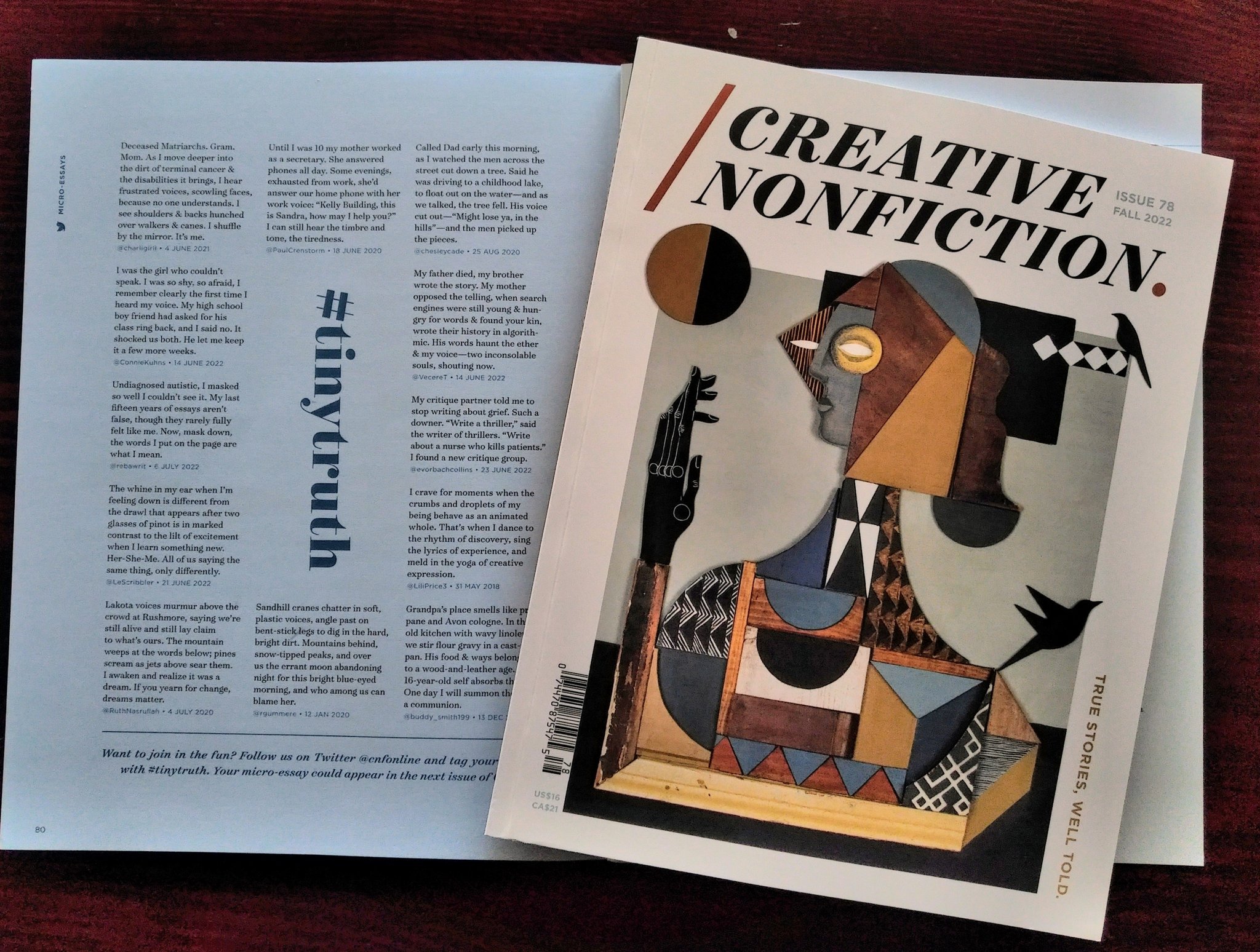 Creative Nonfiction (@cnfonline) / X