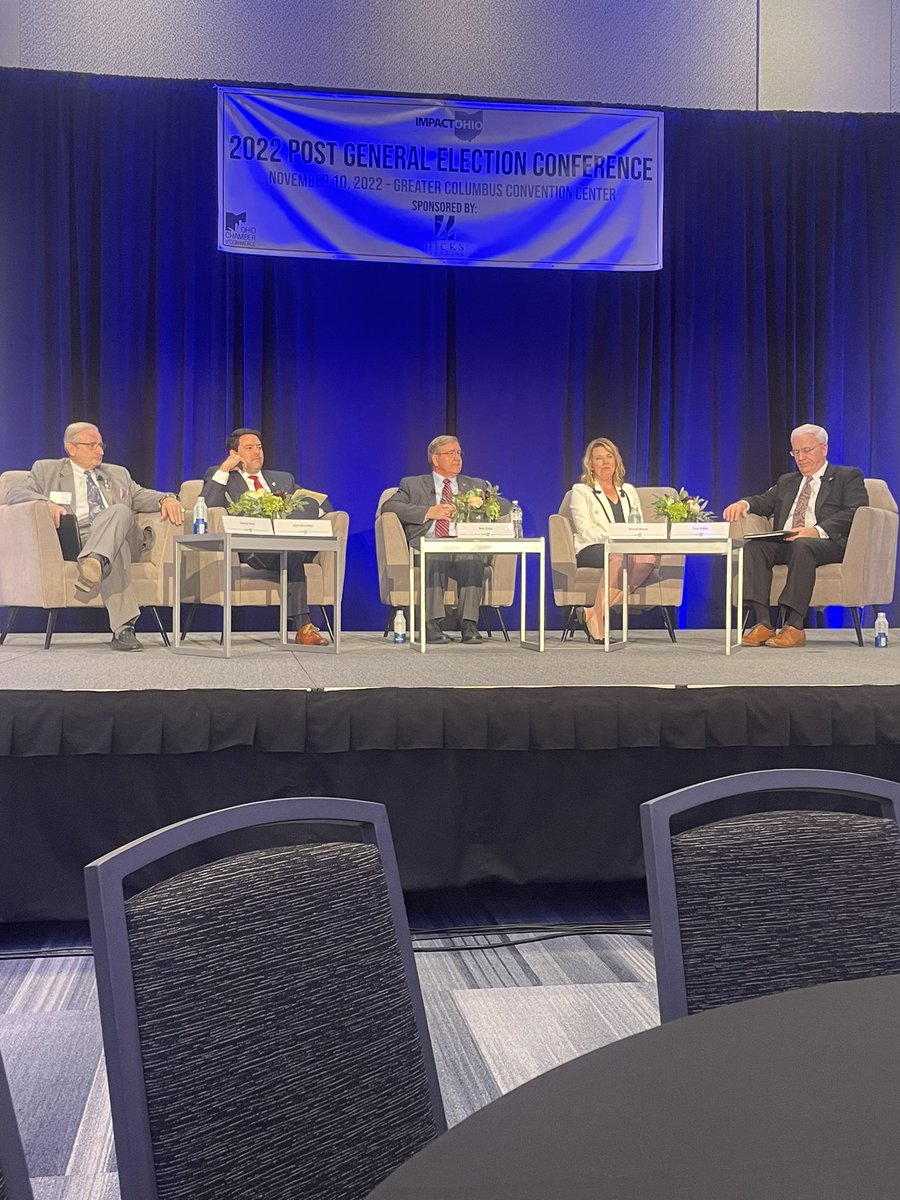Back to a general session to hear from an Ohio Legislature leadership panel. #22PGEC