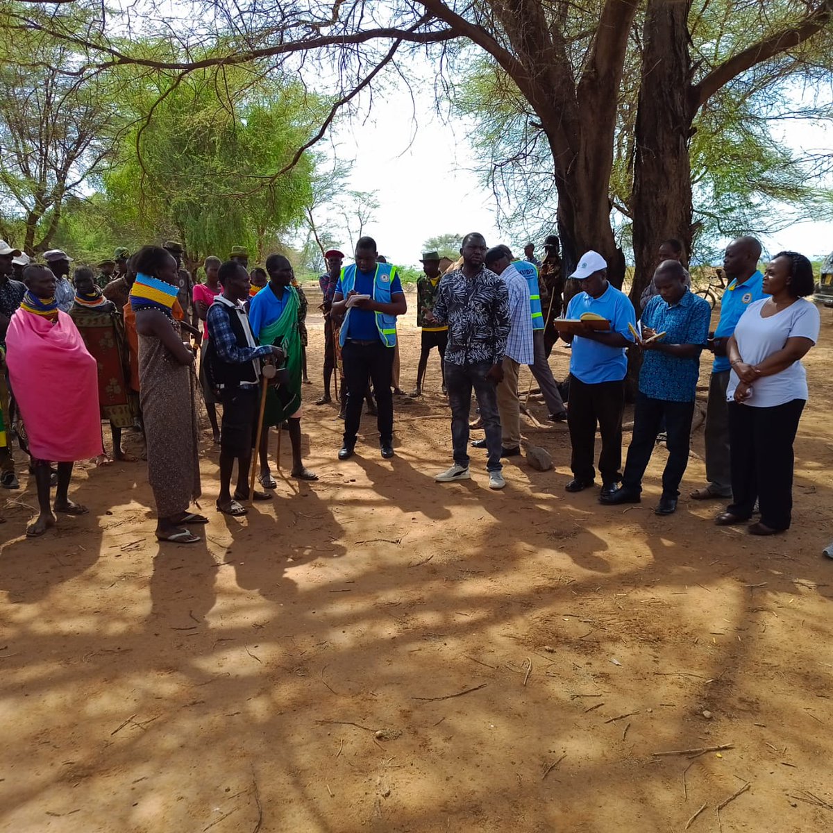 Locham_David's tweet photo. LIVELIHOODS: #Kenya Response to Displacement Impacts Project (#KDRDIP) has organised women in Self Help Groups where structured weekly savings are emphasized. In #Turkana women & youths identify & nuture IGA's projects, lend amongst themselves & particpate in community projects. https://t.co/oA6UXhNt2r