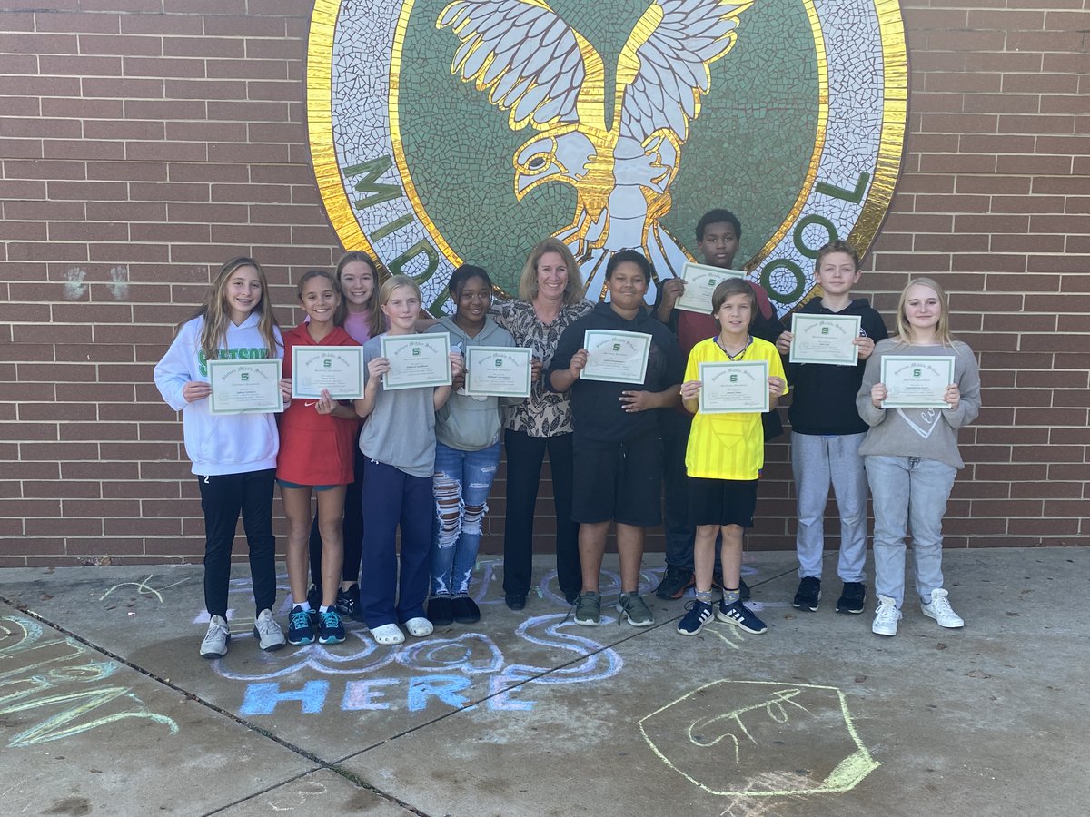 Congratulations to our October Falcon PRIDE winners - 6th grade, 7th grade, and 8th grade!  Students demonstrated Purpose, Respect, Integrity, Pride, and Empathy.
@WestChesterASD @KaliaReynolds @bobsox68