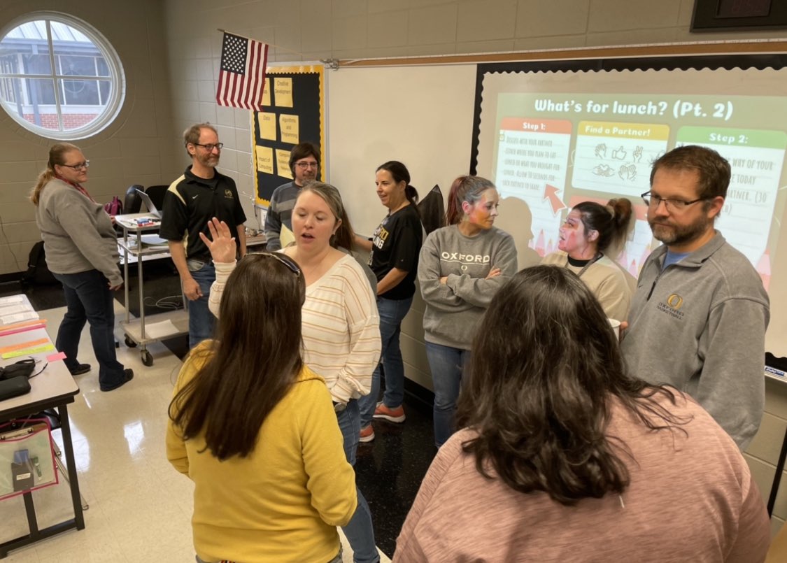 Heath_M_Harmon's tweet photo. Powerful conversations today about Response Structures led by @yWords_English @KristaMintz and Mrs. Singleton‼️ It’s all about the dialogue.

🎯📈🧾‼️

#GoBigO #HereWeGrOw https://t.co/EJ9KBdBHAc