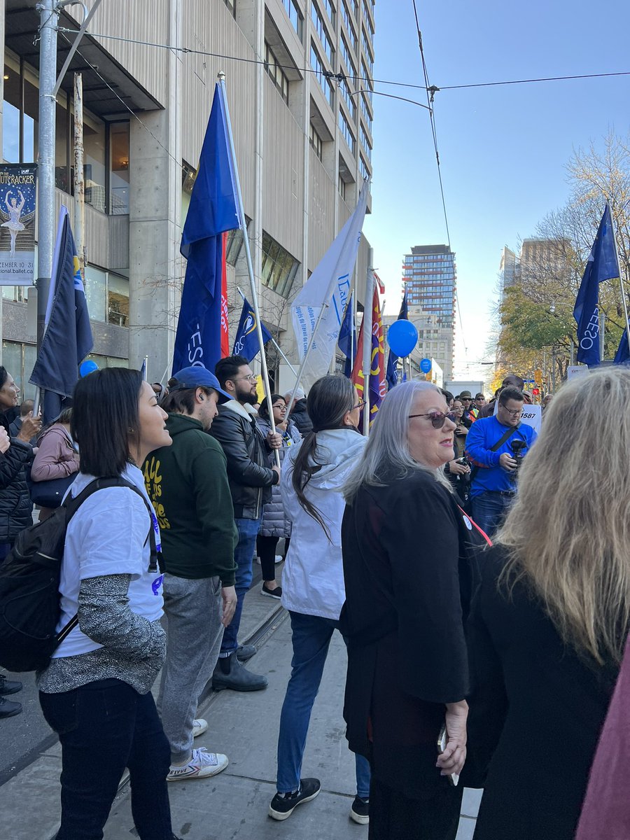 Doug Ford will go down in history as the premier that reignited the labour movement. #ontedsolidarity #atu1587 #osstf