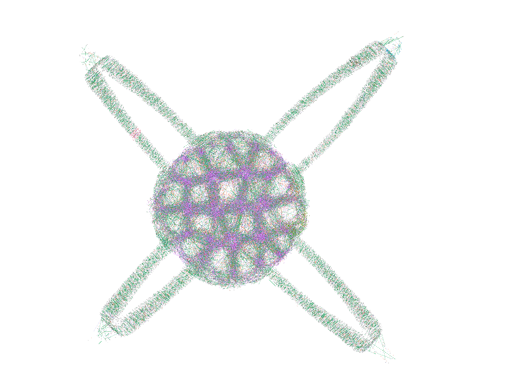 jlarrosa's tweet photo. Pink links (spouses) married and create green links (sons) who (40%) were also married but the rest did not make it.
Buenos Aires, 1560-2020. Giant component, 41%. Next stop, Córdoba city.
#SNA #Gephi #ARSoc #kinship https://t.co/kI0k3HXFKG