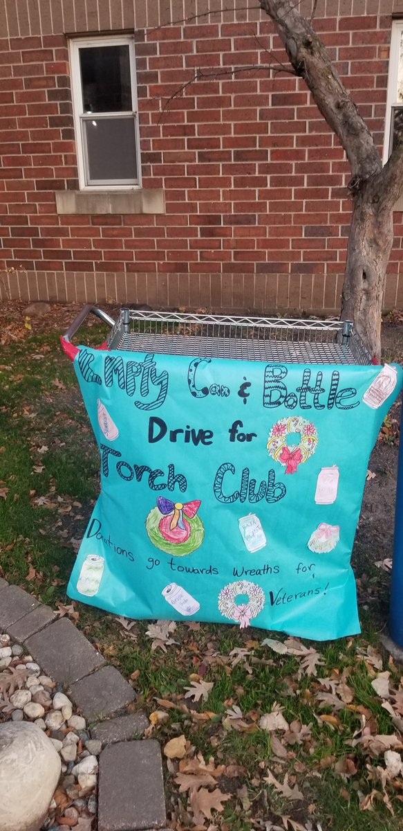 BGCStory's tweet image. Our very own Torch Club is collecting pop cans and bottles to raise money for holiday wreaths to put on Veteran graves at the Ames Cemetary! Drop off times are Monday through Friday 12pm-7pm. *Donations end November 30th* Thank you in advance!
#bgcstory #GivingBackTogether