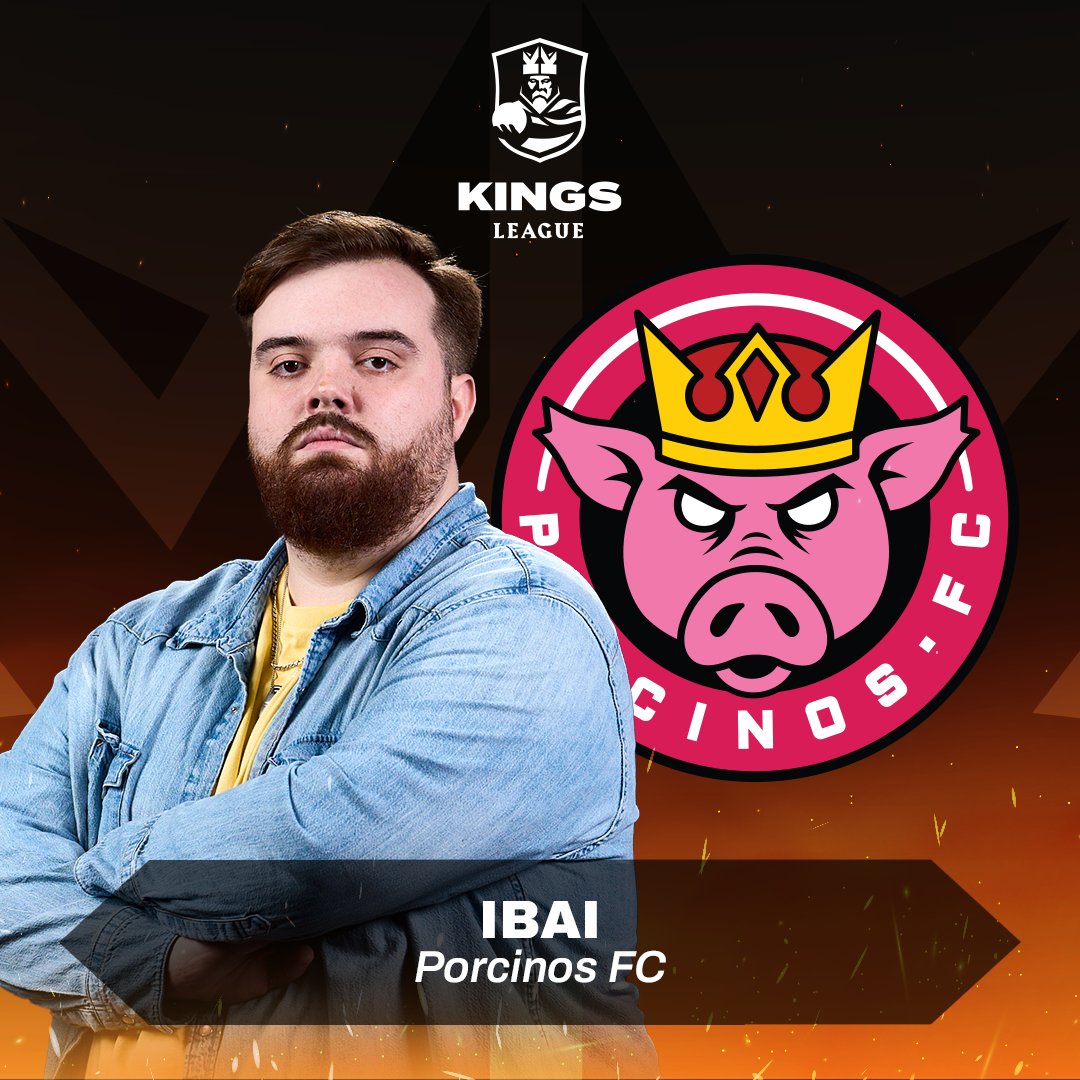 Esto es #PorcinosFC 

El equipo de fútbol presidido por <a href="/IbaiLlanos/">Ibai</a> 

#KingsLeague
