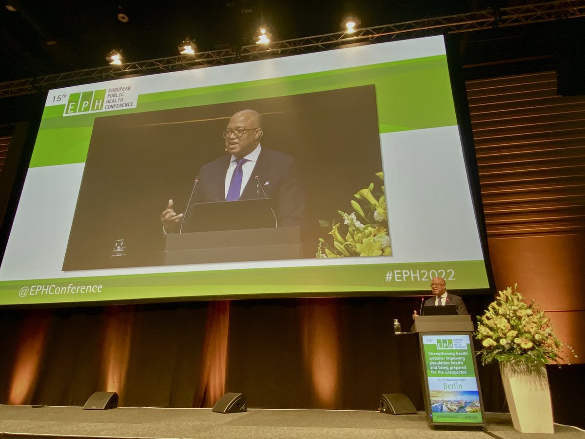 Honoured to speak today at <a href="/EPHconference/">EPH Conference</a>  
No better time than now to invest in co-creating frameworks for data integration, across scientific disciplines &amp; institutions

This must come from a place of trust &amp; equity for every country - our mission at #WHOPandemicHub

#EPH2022