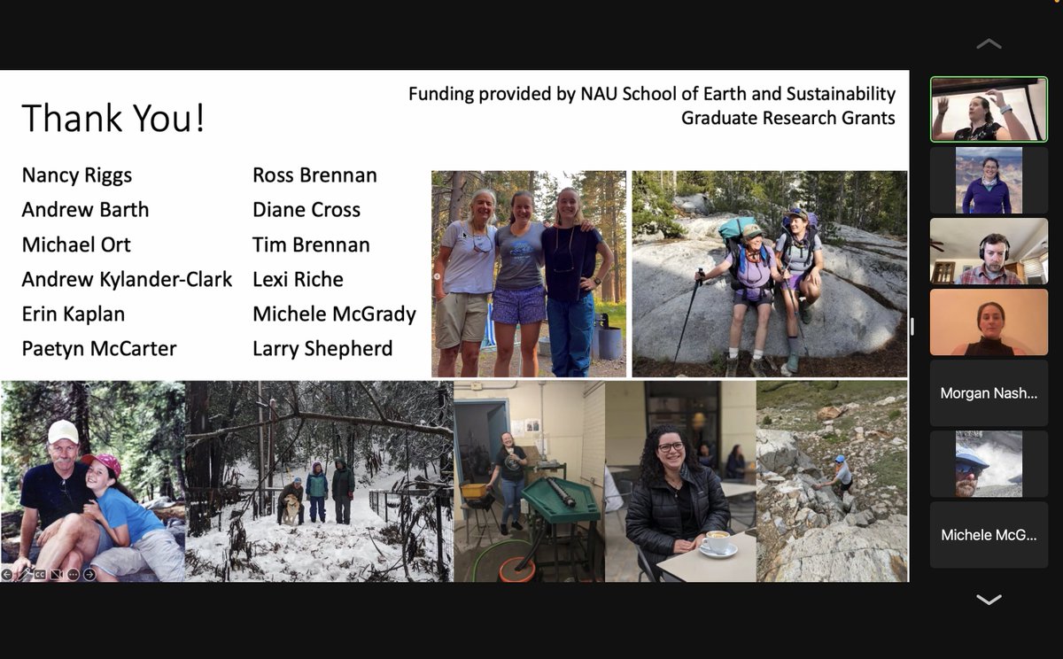 Excellent <a href="/nau_ses/">NAU SES</a> MS defense by Kelsey Brennan! Congrats on mastering science and on the special feat of saying "batholith" so many times!