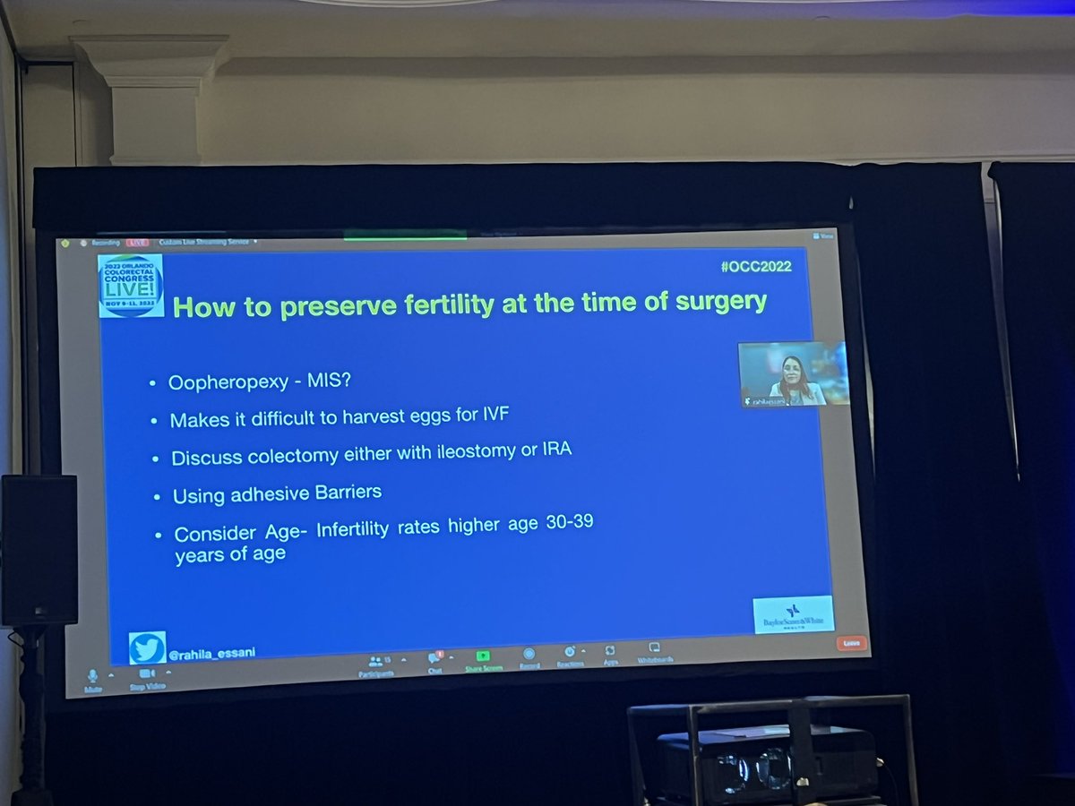 MN_GIMD's tweet photo. Surgeons perspective & discussions to have with young female patients with #IBD when considering surgery #OCC22 https://t.co/yg4LnLcDpB