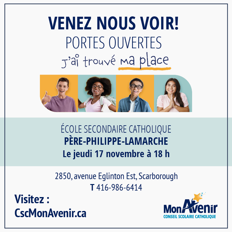 ESCPPL's tweet photo. L'école vous invite à ses portes ouvertes jeudi prochain : 17 novembre à partir de 18h. Faites passer le mot aux parents d'élèves de 6e année! Nous vous attendons en grand nombre. 
Offrez une éducation de langue française à votre enfant! https://t.co/TzDG6cPiTz