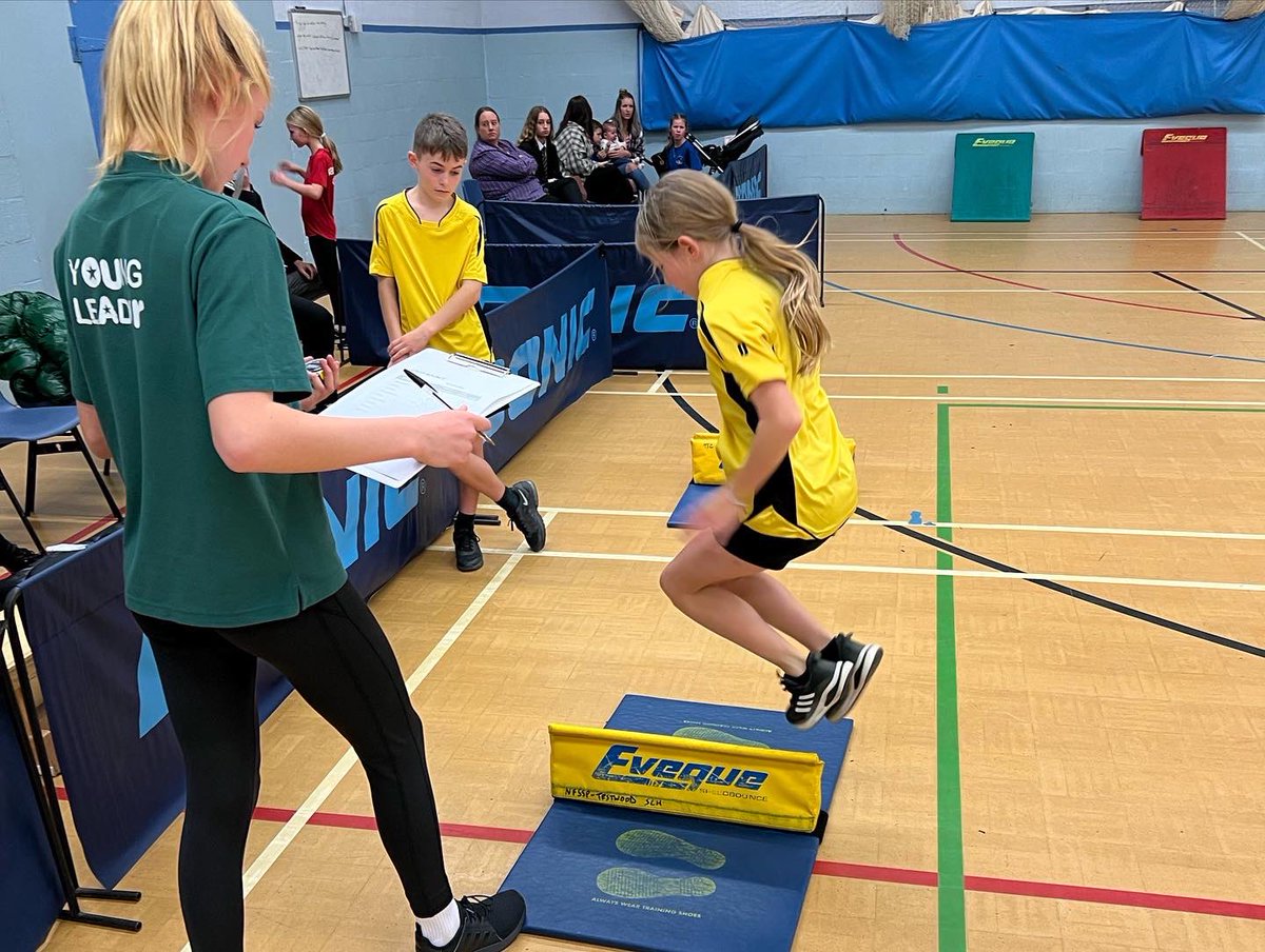 newforestssp's tweet photo. A strong start to this year’s Yr5&amp;6 Sportshall Athletics League at @testwoodschool . Well done to all that took part! 👏🏼

@sportshalluk @energiseme_ @yourschoolgames @youthsporttrust https://t.co/cJBJbFnB0s