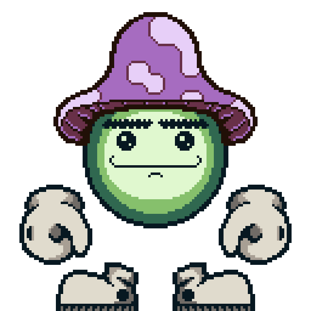 AES_Games13's tweet photo. This account kinda dead, so I'm going to post daily cosmetics for my game Plunko. The first one, mushroom hat! #Plunko #TotallyAestheticGames #gamedev #indiedev #solodev #game #pixel_dailies #pixelartist #mushroom https://t.co/atFzzAmw6R