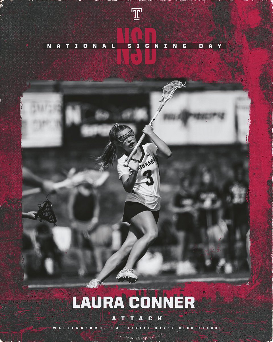 Templelacrosse's tweet image. From the suburbs to the city, see you in 𝙋𝙃𝙄𝙇𝙇𝙔 🏙

Welcome, Laura 🍒🦉