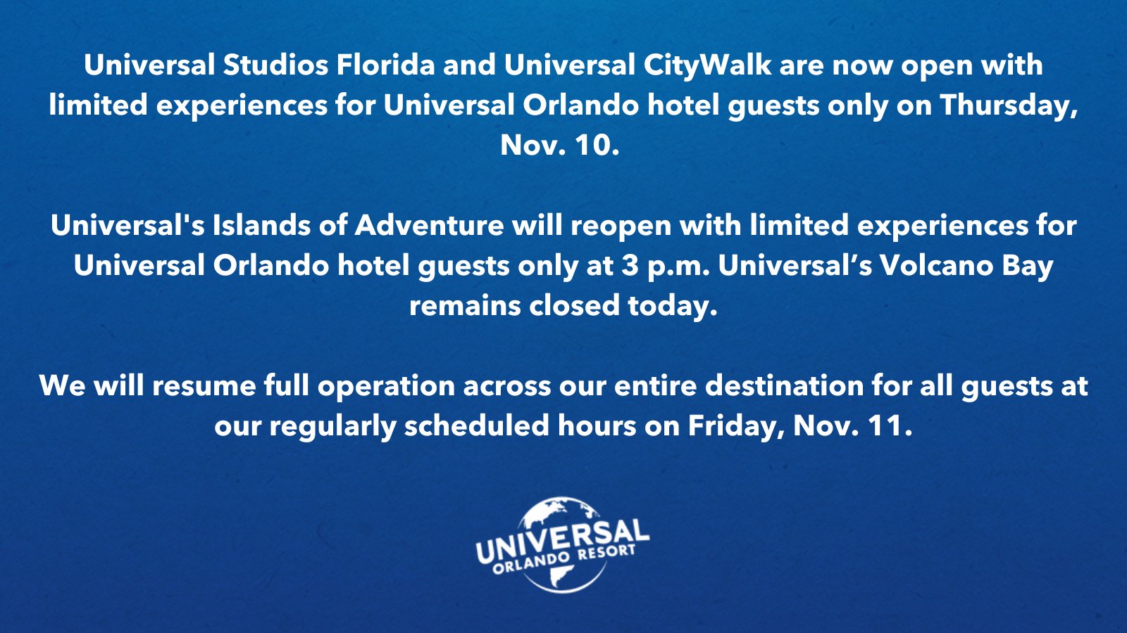 Universal Studios Orlando Will Reopen CityWalk This Week