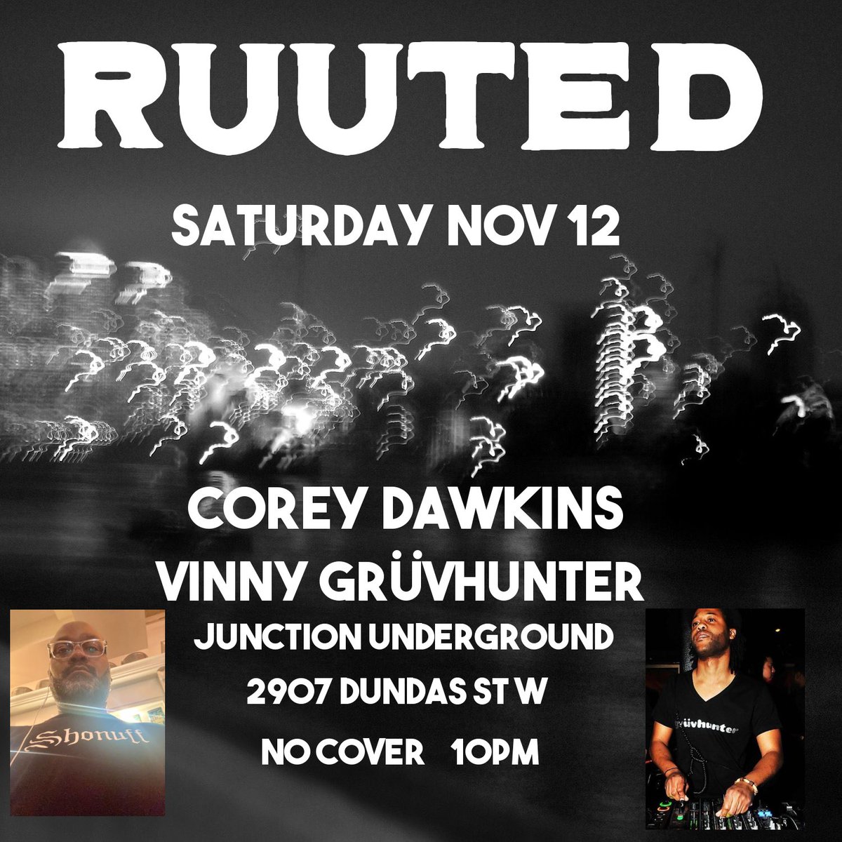 RUUTED this Saturday Nov 12th (Toronto)