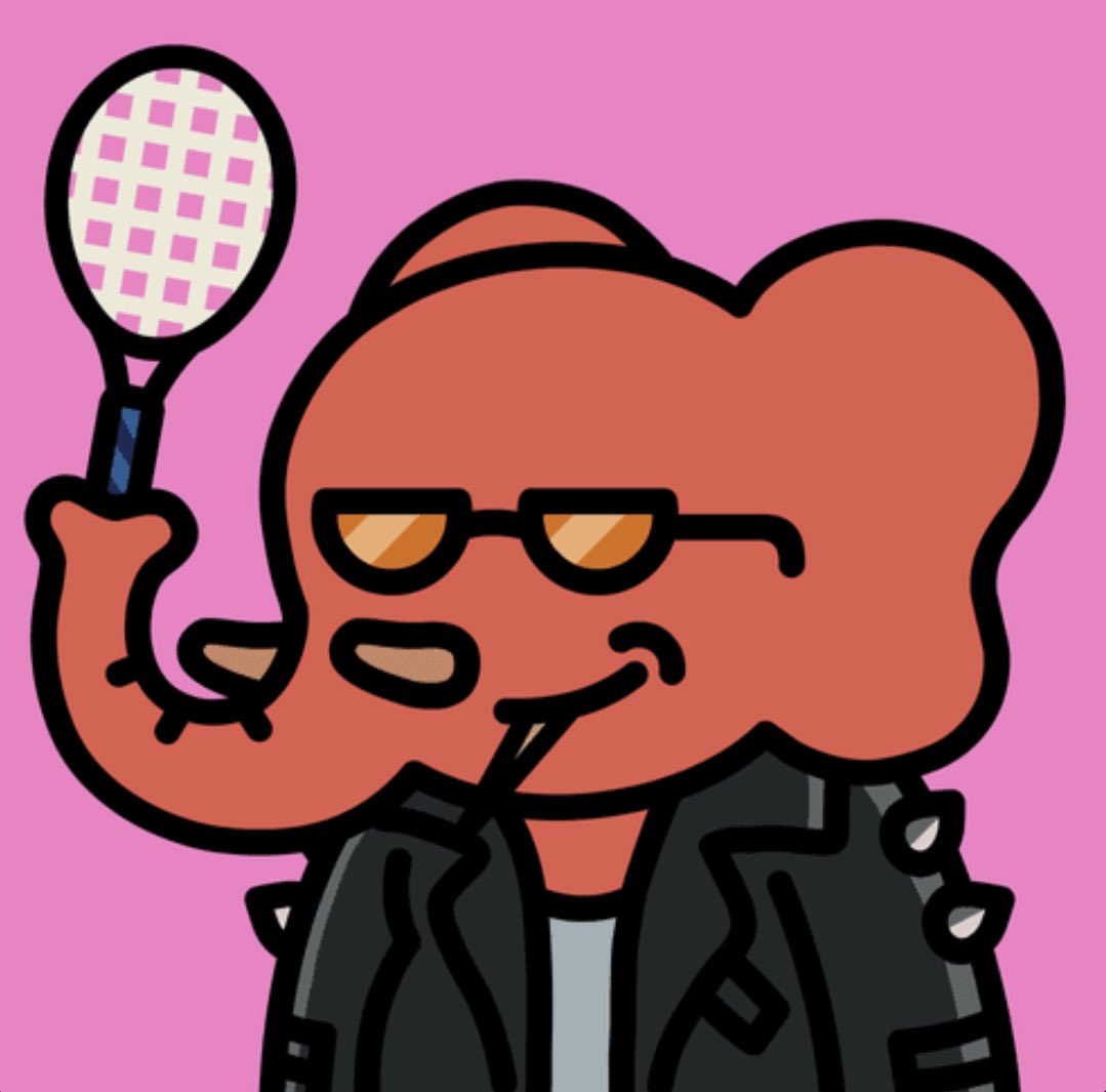 Look what I got from <a href="/Eljaboom/">Elja</a> for holding my <a href="/3L3NFT/">3L3Phants 🐘</a> since day 1 💜 hi <a href="/Gummyinvasions/">Gummy Invasions LLC</a>