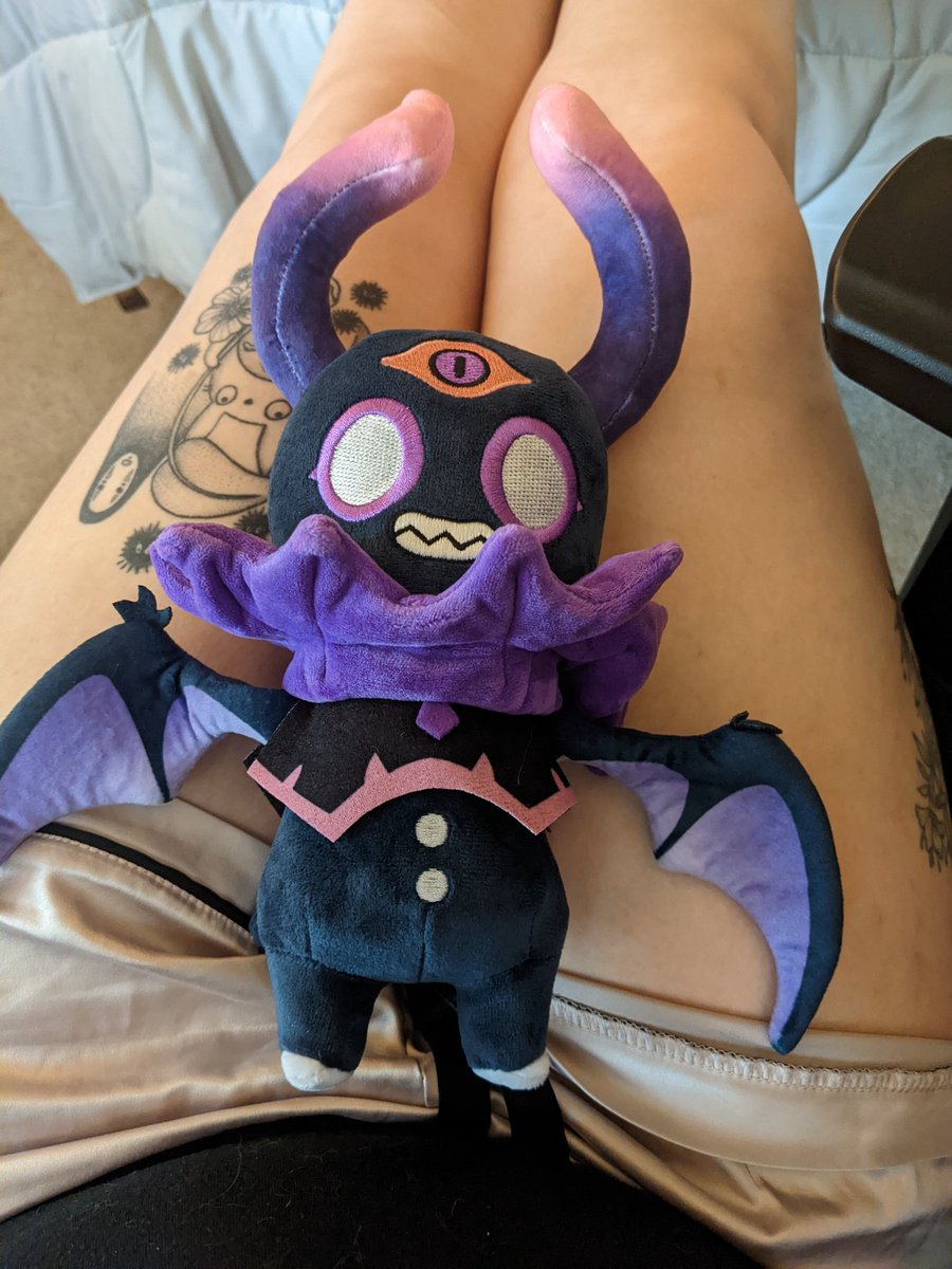 shutupraven's tweet photo. @ironmouse I got my Bubi plush in today and needless to say I'm in love. Currently trying to recover from pneumonia so this has helped a lot. #vshojo #ironmouse #vtuber https://t.co/yucKmX4Lb0
