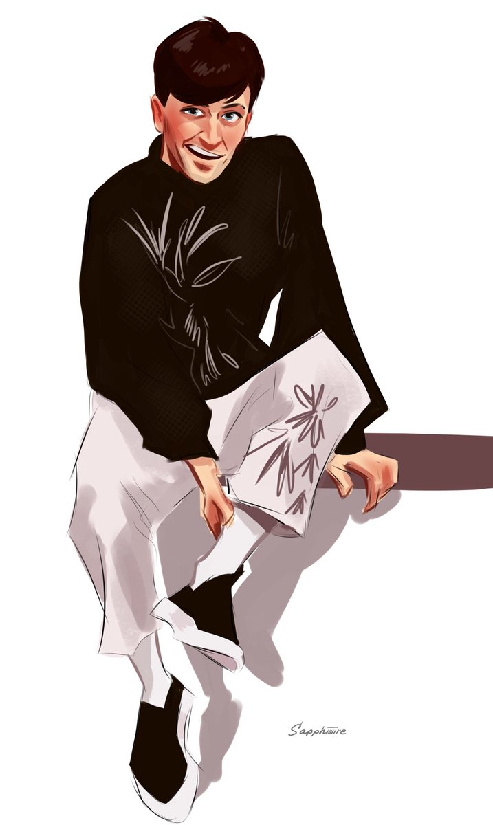 sphiiiiire's tweet image. Это я Арсения для сторис рисовала 
#импровизация #improcom #improvisation #импрофд #импрофандом #sketchbook #sketches #импроком #фанарт #импро #арсенийпопов