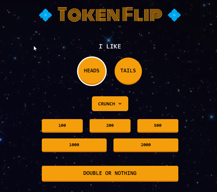 TezosDegenClub's tweet photo. . @CrunchyTez X @TezosDegenClub
Hey Degens ๐ฅ
You can flip the delicious $CRUNCH tokens at #tokenflip now ๐ฎ
https://t.co/bWEGHL0H2U https://t.co/DmGDAZotSc
