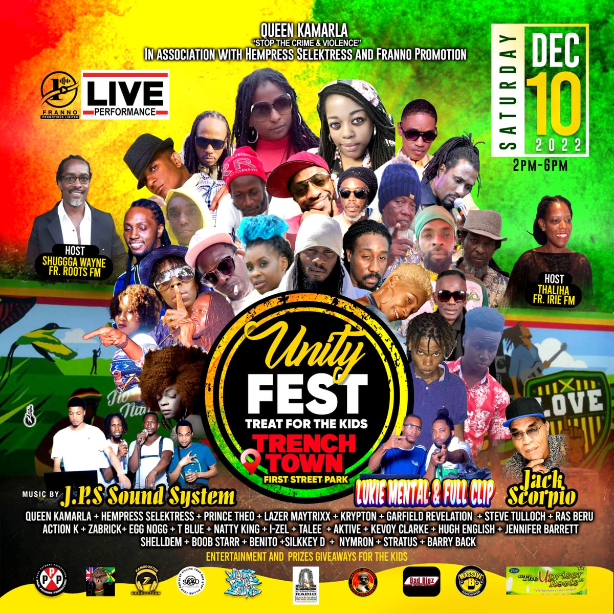JAMAICA1ENGLISH's tweet photo. Pom.pom jamaica 10th December get ready for stop the crime n violence show https://t.co/JERtajSYCb