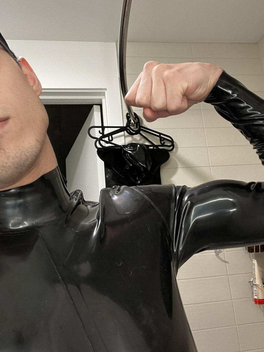 My Sir has demanded that I stay locked in this catsuit for another 6 hours for not obeying him 👿 here’s to 30 hours total.