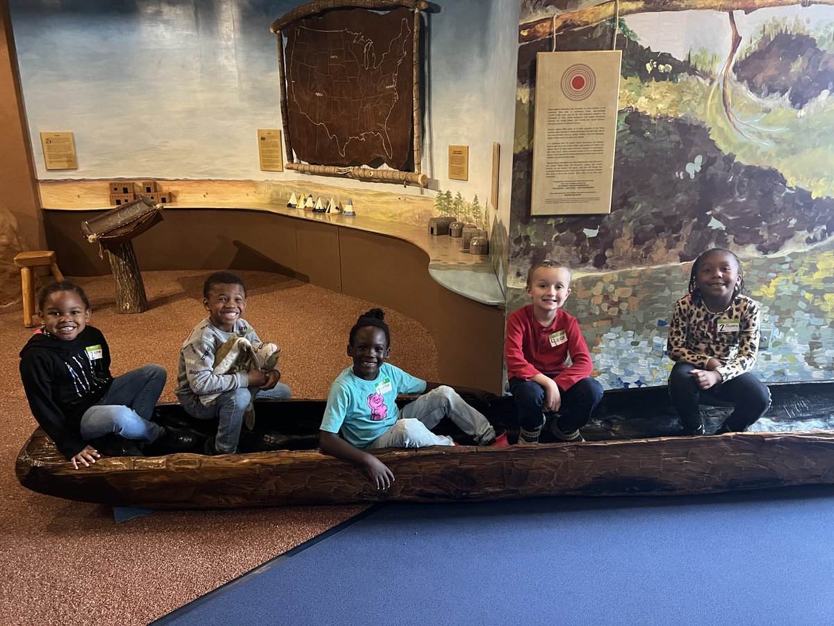 Our first grade students had a great time at Amazement Square this morning!