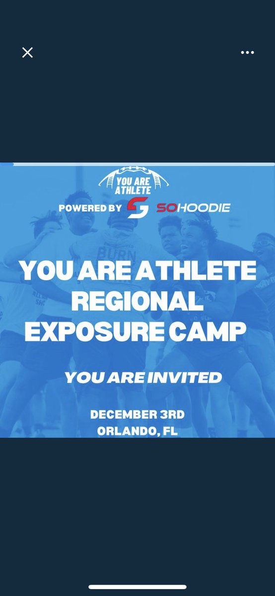 Huge thank you for the invite! @youareathlete @WideoutVille @247Sports @Mansell247