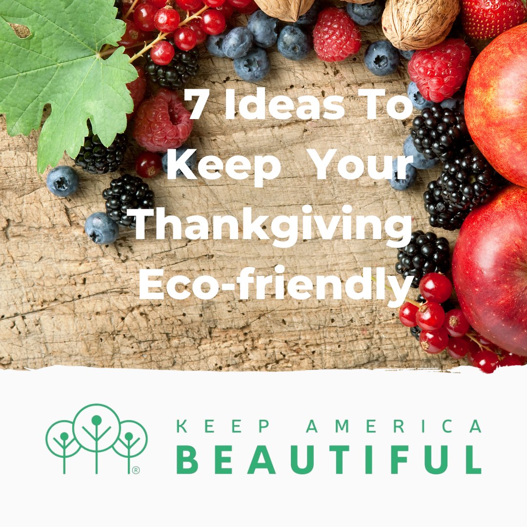 recyclesday's tweet photo. Sharing a meal with friends and family on #Thanksgiving? Start planning now for a #sustainable holiday and help reduce waste! https://t.co/04BQRGyxrJ
#DoSomethingBeautiful #KeepAmericaBeautiful #Friendsgiving https://t.co/jMvebA1InL