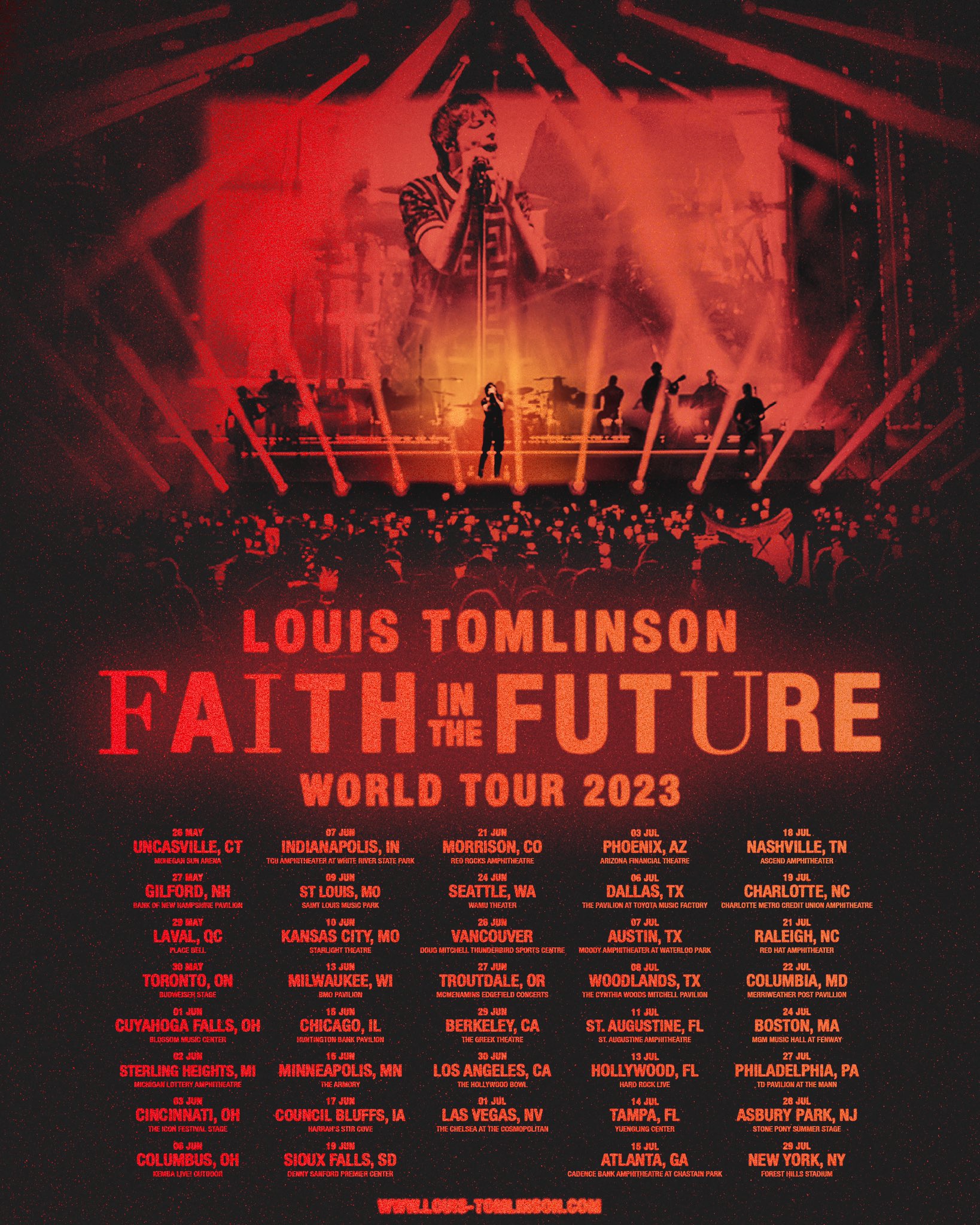 HL DAILY — @lthqofficial posted Louis' poster for tonight in