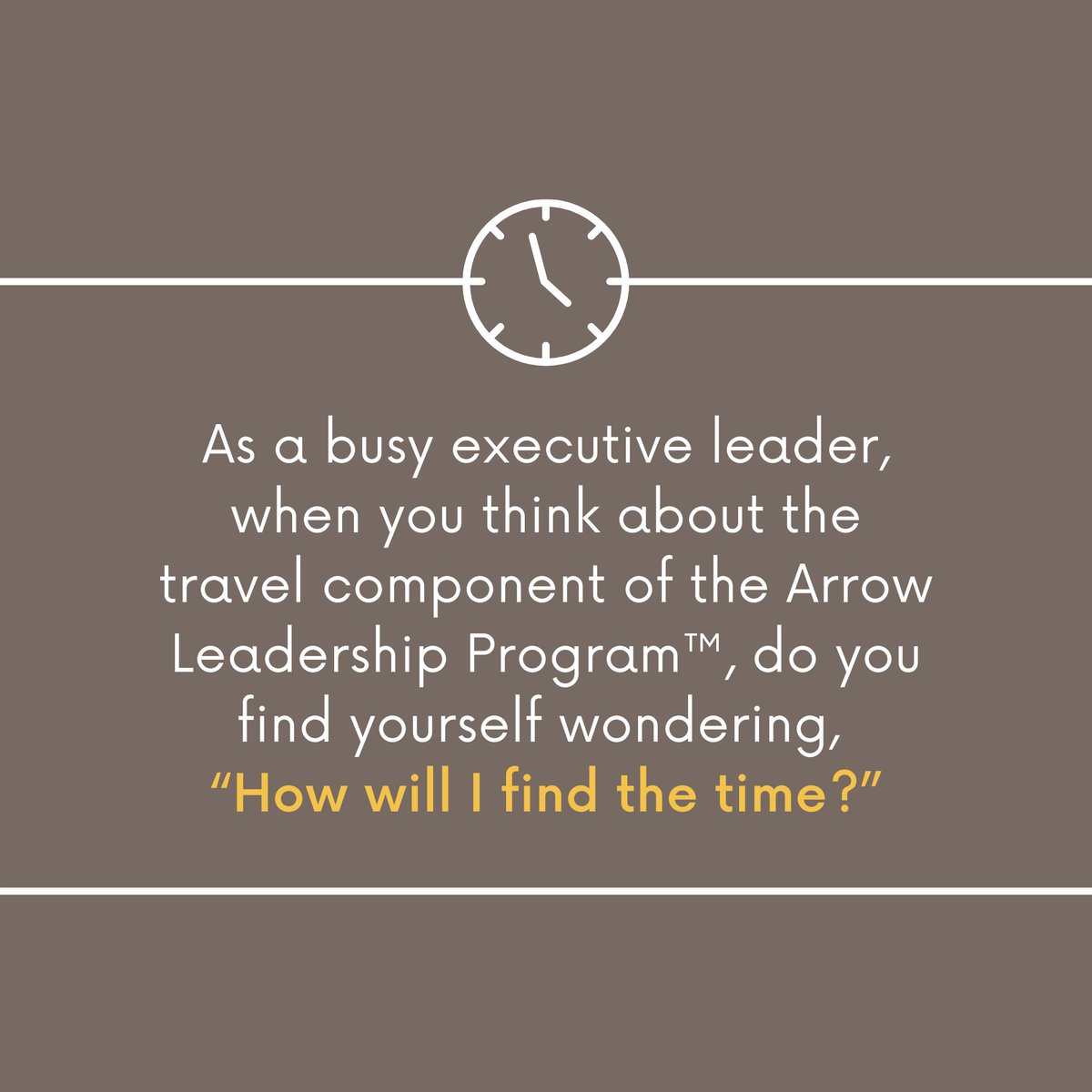 ArrowLeadership's tweet photo. Lean in with less time in 2023.
Our next Virtual Executive Class is launching March 1st.
Join us for a complimentary Taste of Arrow on Nov 15th to discover what you could be a part of: https://t.co/lykzn9MtkJ
#ArrowLeadershipProgram #LeadDifferent #LeanIn2023 #tasteofarrow https://t.co/EUh6rsrDsV