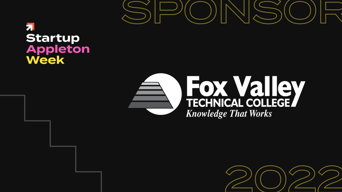 StartupWisc's tweet photo. A big thank you to @FoxValleyTech for joining the Startup Wisconsin movement an Appleton city sponsor! 👏

#startupwi https://t.co/mVxpM6fuRm
