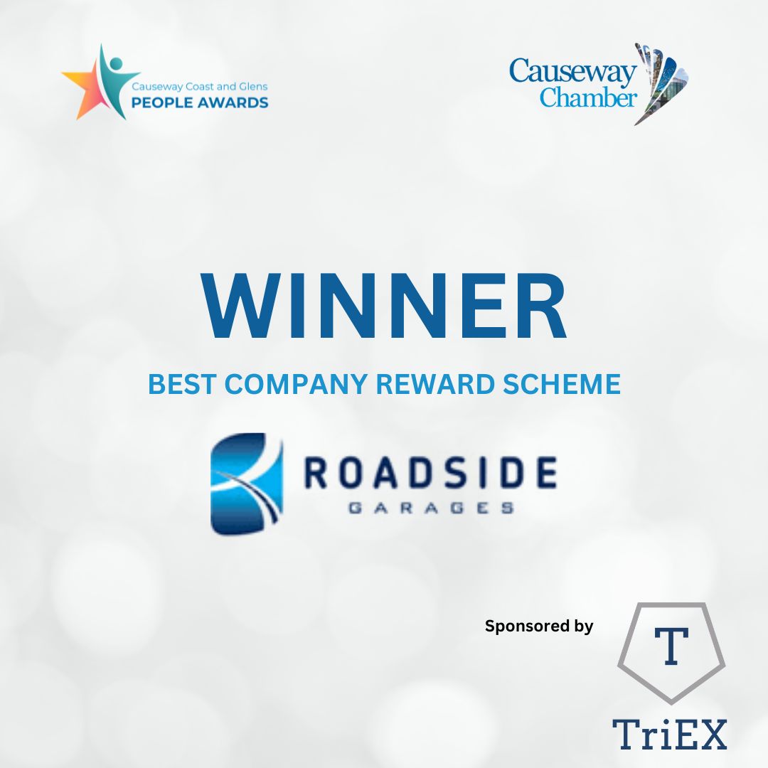 Causeway Chamber (@causewaychamber) on Twitter photo The winner of this yearās Best Company Reward scheme is <a href="/ROADSIDEGARAGES/">Roadside Garages Ltd</a>!
This award has been sponsored by Tri EX
#CausewayPeopleAwards22 #NorthernIreland #OurPeople The winner of this yearās Best Company Reward scheme is <a href="/ROADSIDEGARAGES/">Roadside Garages Ltd</a>!
This award has been sponsored by Tri EX
#CausewayPeopleAwards22 #NorthernIreland #OurPeople