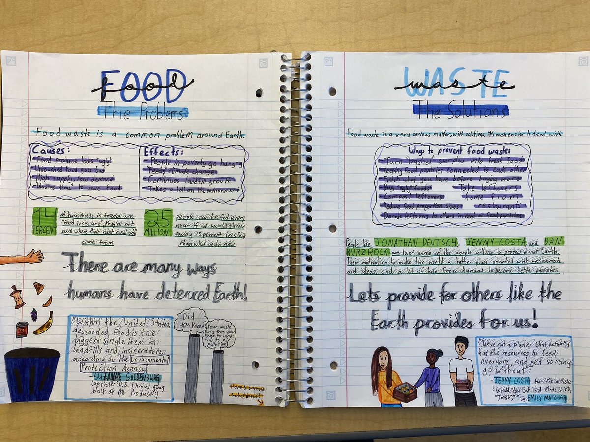 msperryin8th's tweet image. 8th grade students have been doing a great job with their synthesis notebook work for the Essential Research Skills unit! @tvems @TV_Vikes