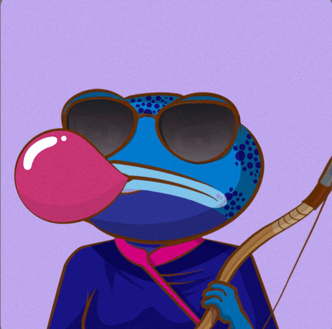 Just bought this little dude🐸 You guys are littt <a href="/Pons_ETH/">Pons Asinorum</a> <a href="/ThePlagueNFT/">The Plague Of Frogs 🐸</a> 🔥
Psyched to be a part of swamp | Twitter Frogs come follow me!!